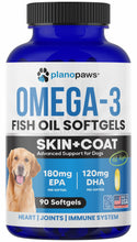 Omega 3 Fish Oil for Dogs 90 Count Softgels