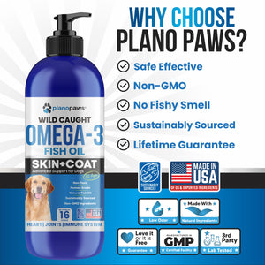Omega 3 Fish Oil for Dogs 16 Oz