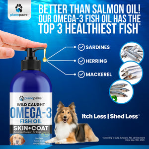 Omega 3 Fish Oil for Dogs 12 Oz
